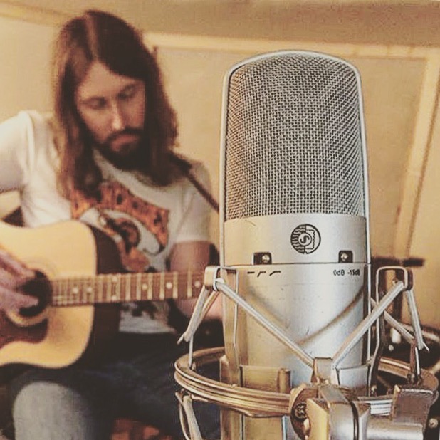 Jack J Hutchinson in the studio